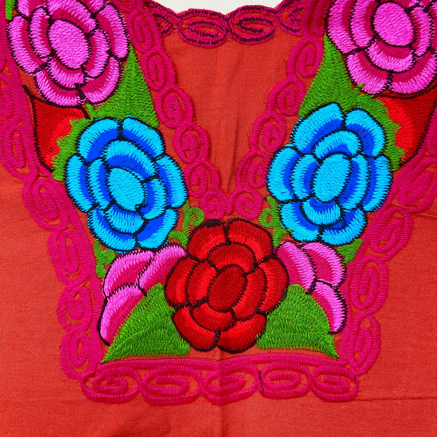 Chiapas Embroider Top- Plus Size