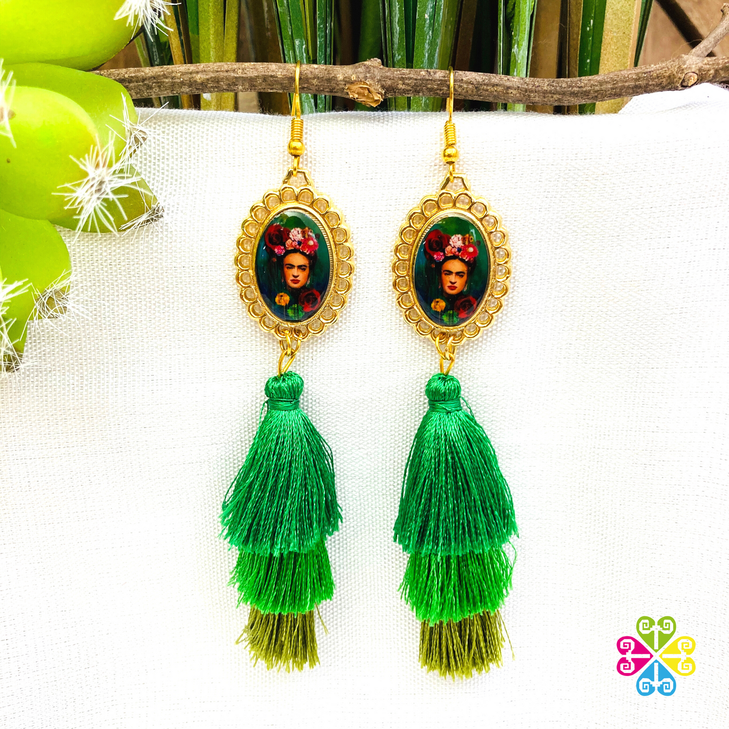 Medium Frida Artisan Earrings