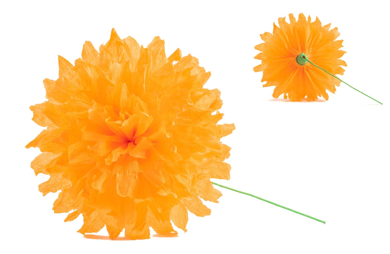 Set of Yellow Cempasuchil - Flor de Dia de Muertos