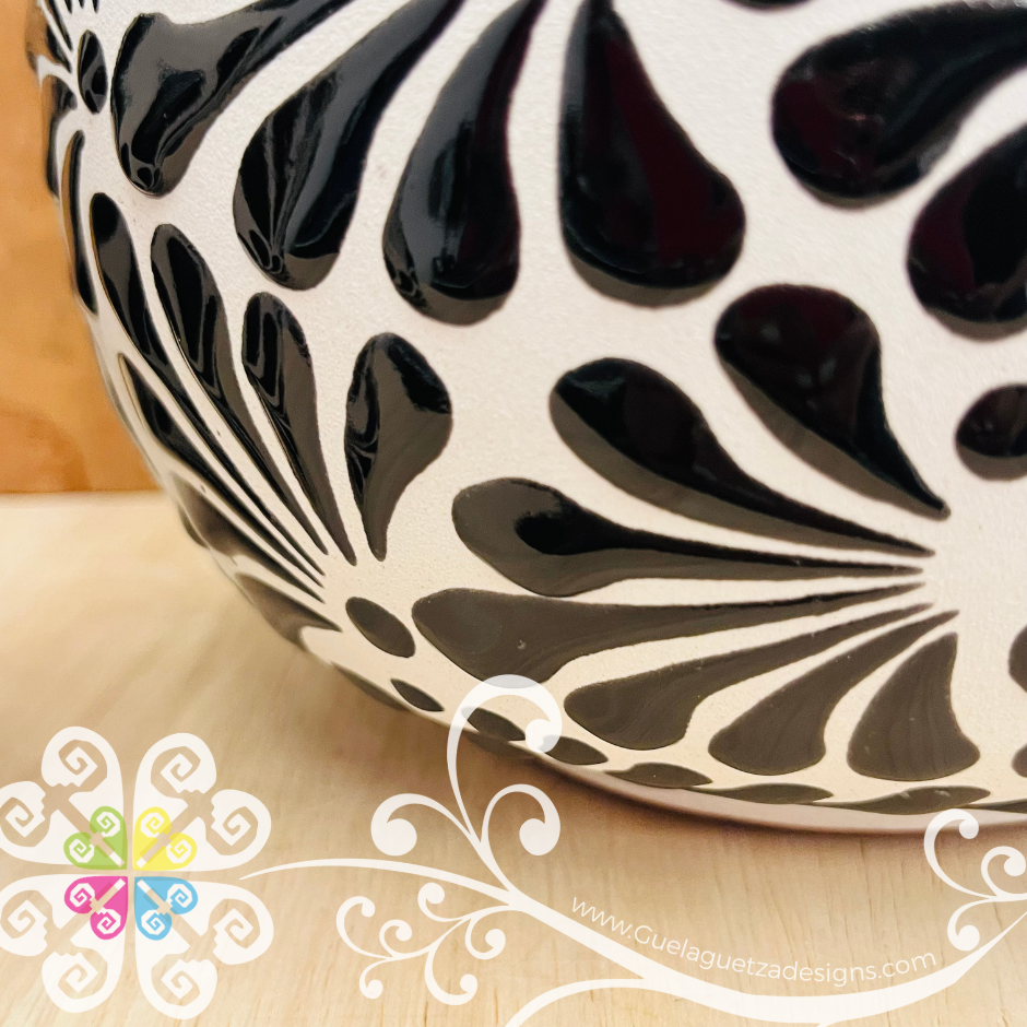 Black with Engobe Espiga Pato Pitcher Set - 4 Cantaritos