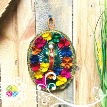 Small Virgen Guadalupe - Palm Wall Decoration