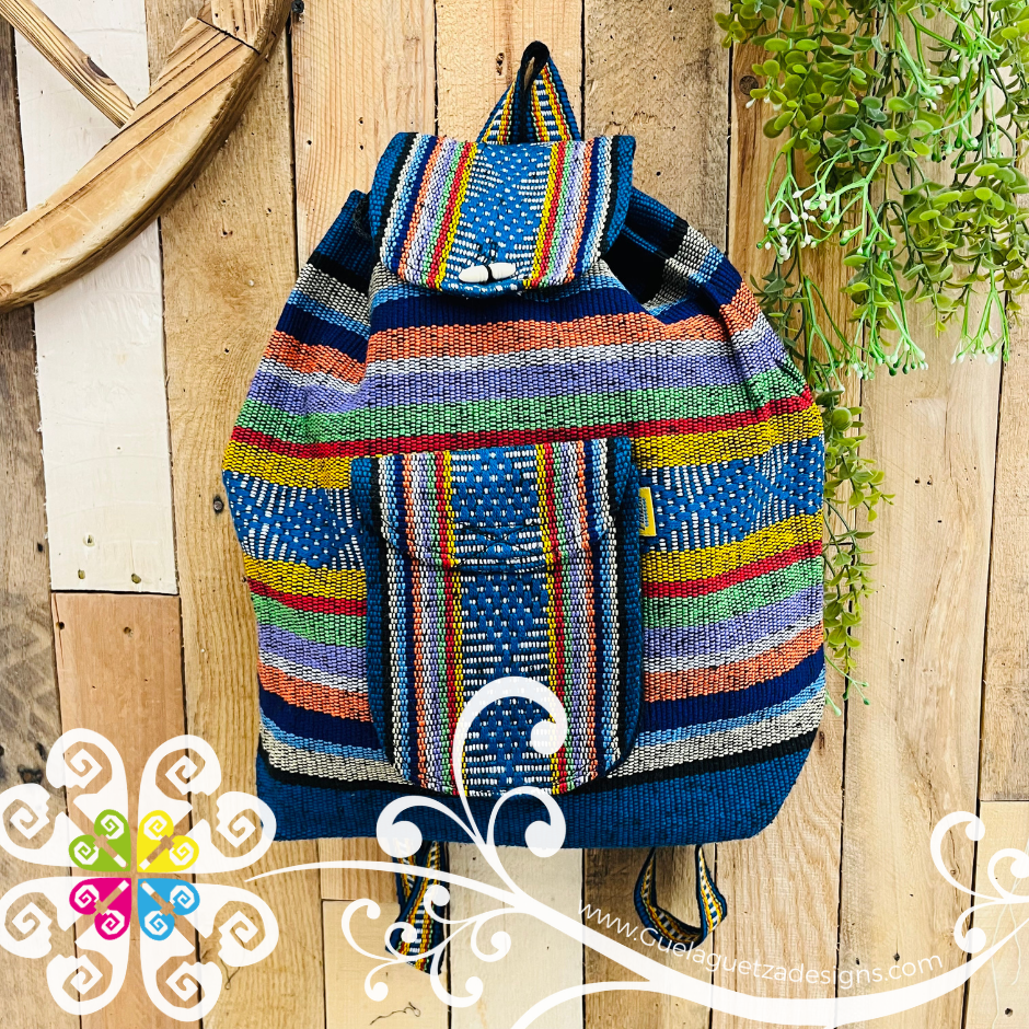 Large Boho Backpack  - Mochila Escolar