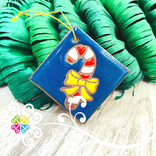 6 pcs Set Mini Tile Mexican Ornament - Christmas Ornament Set