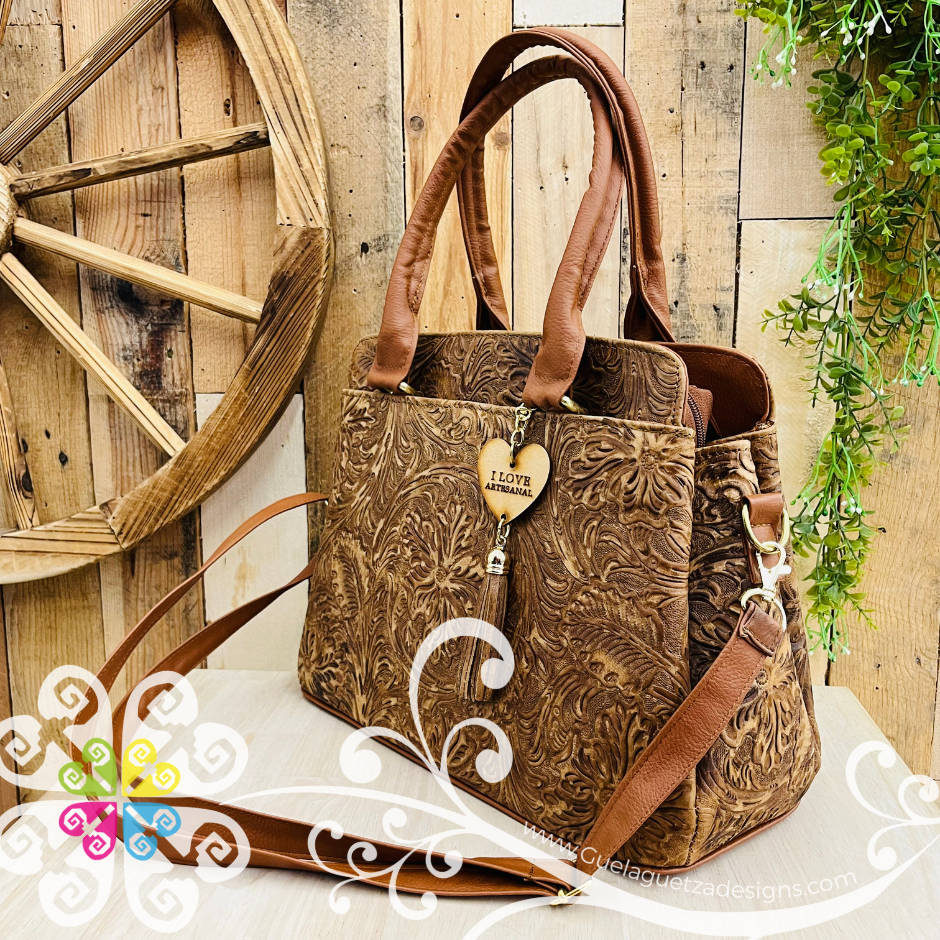 Irma Leather Purse - Bolsa de piel