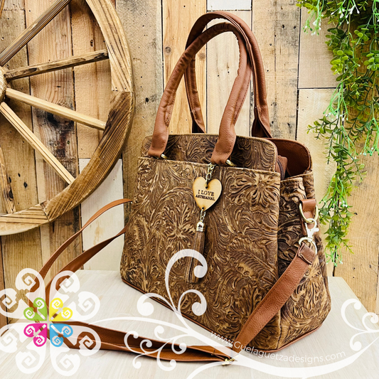 Irma Leather Purse - Bolsa de piel