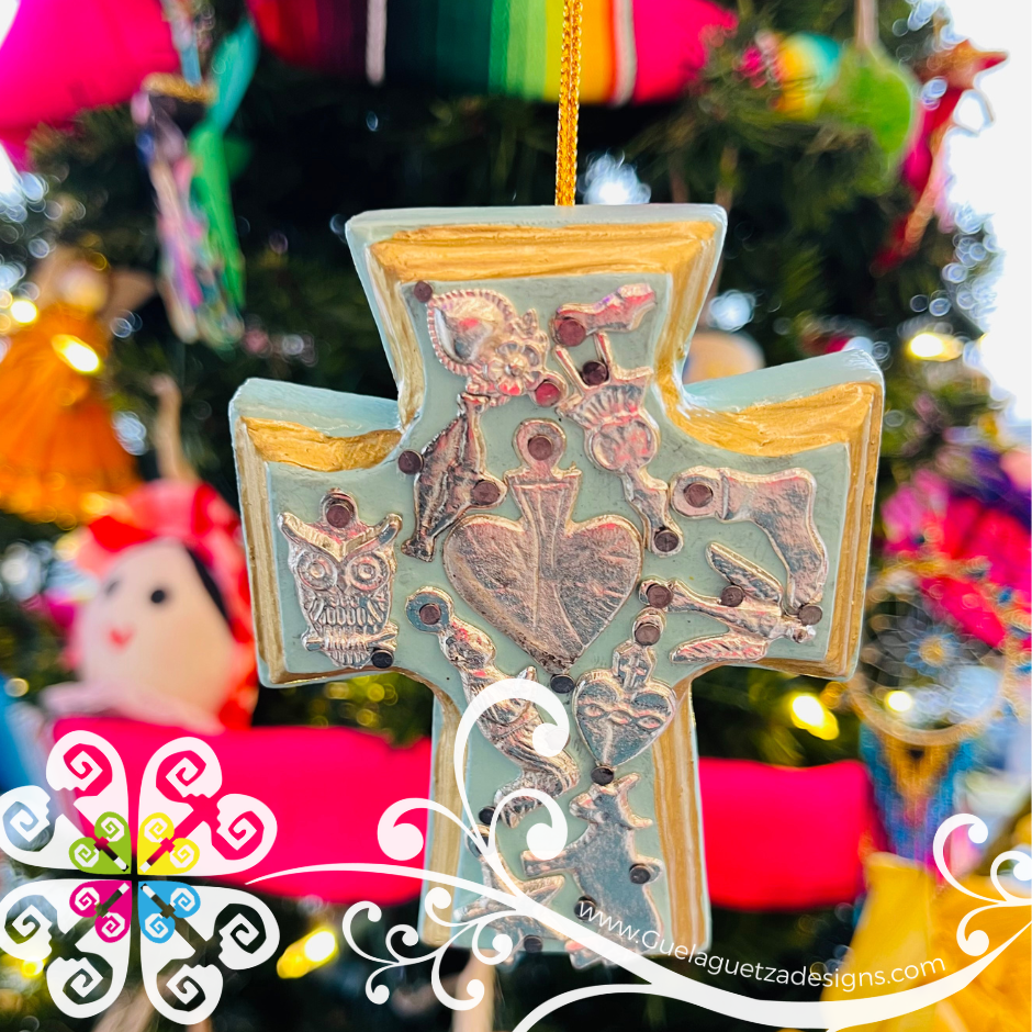 Mini Cruz De Milagros - Christmas Ornament