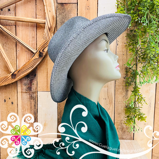 Silver Glitter Cowboy Hat - Unisex Hat