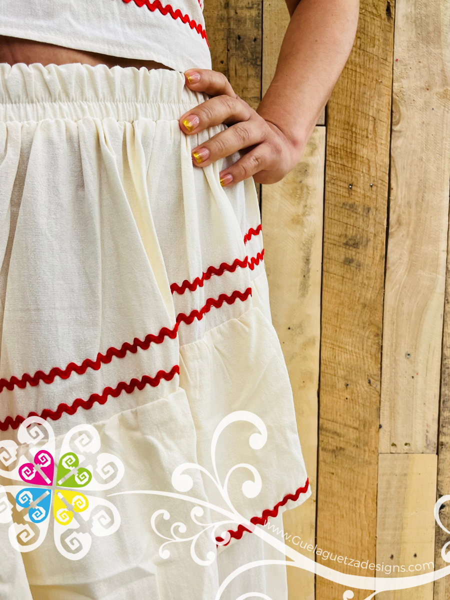 Espiguilla Set- Women Top and Skirt Set