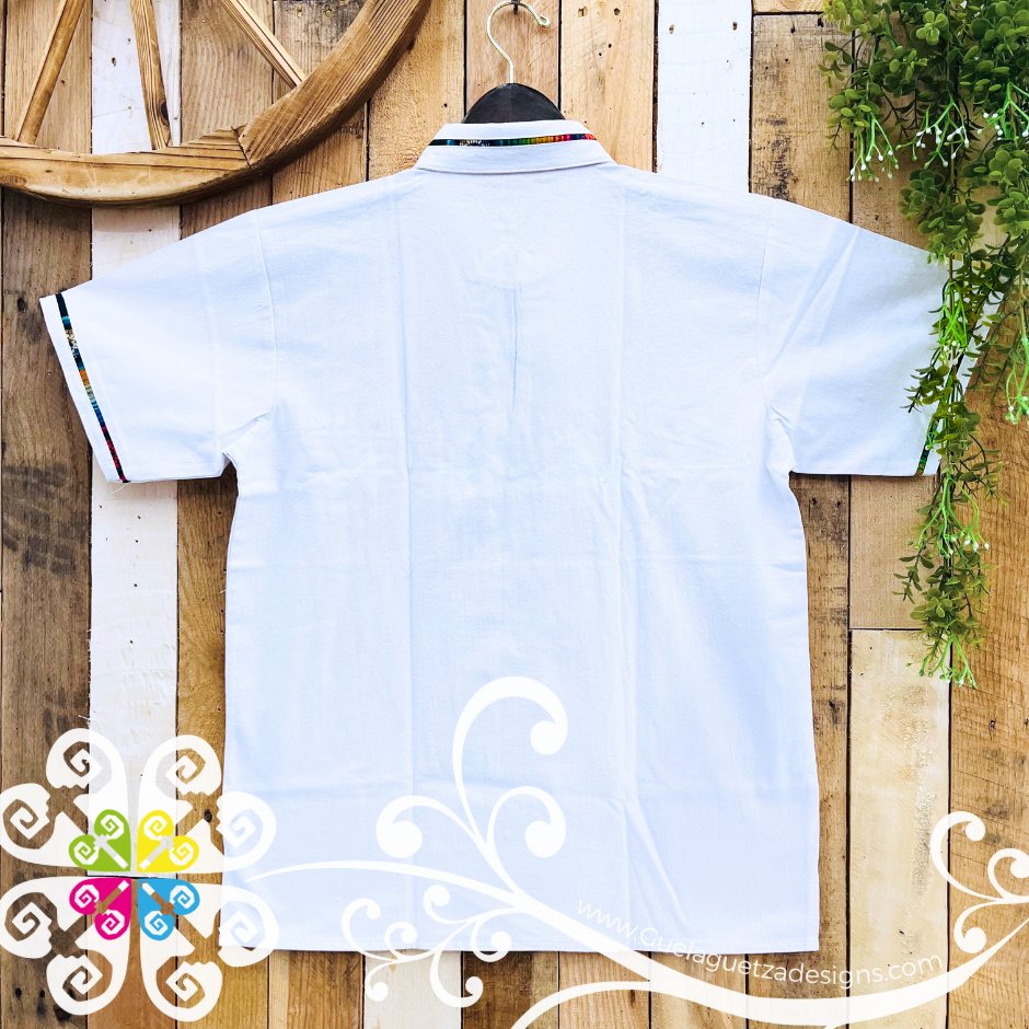 White Coralillo Jareta Shirt - Men Shirt