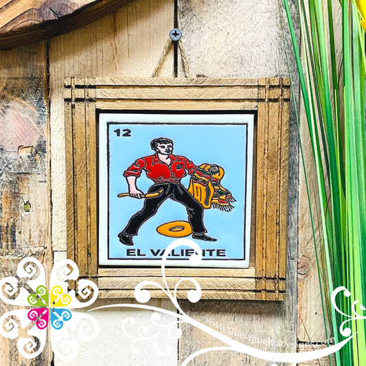 El Valiente - LoteriaMX Wall Art