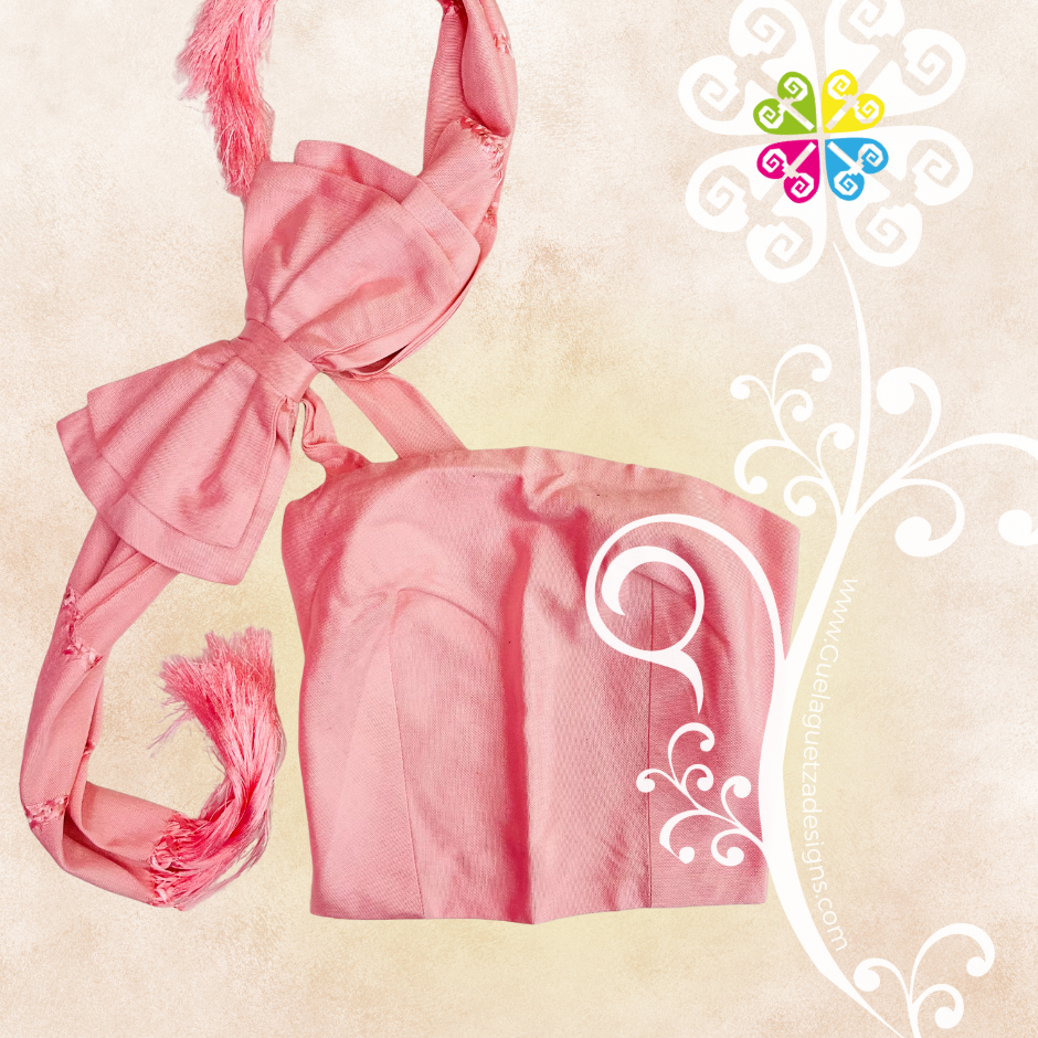 Medium Amaia Rebozo Articela Silk Bow Top - Women Tops