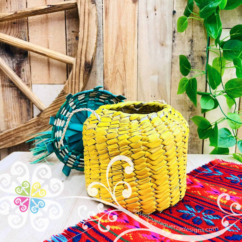 Piña Palm Bag - Bolsa de Palma Artesanal