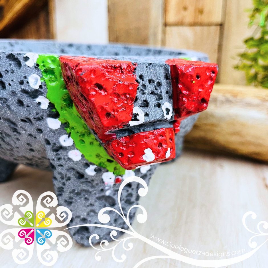 Medium Porki Molcajete - Molcajete Piedra