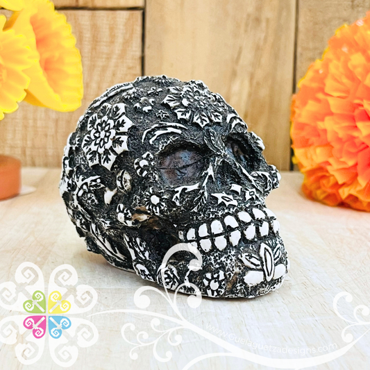 Small Flor - Artisan Day of Dead Resin Head