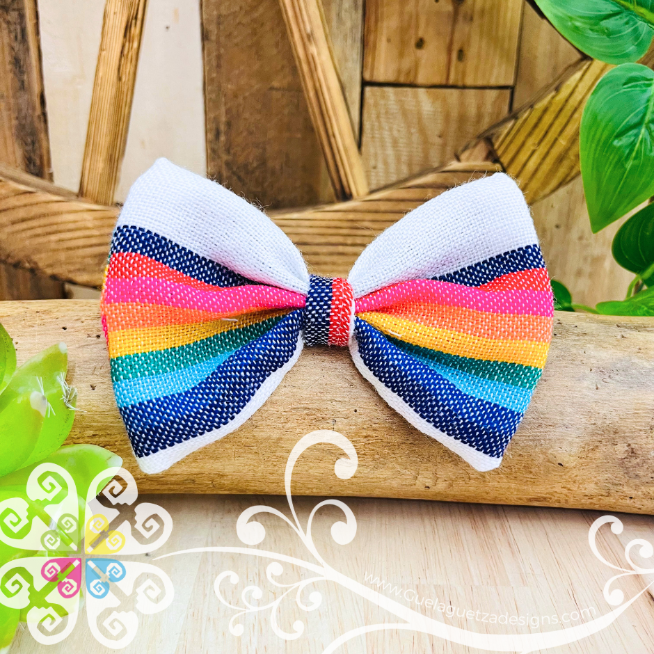 Cambray Hair Bow Clips