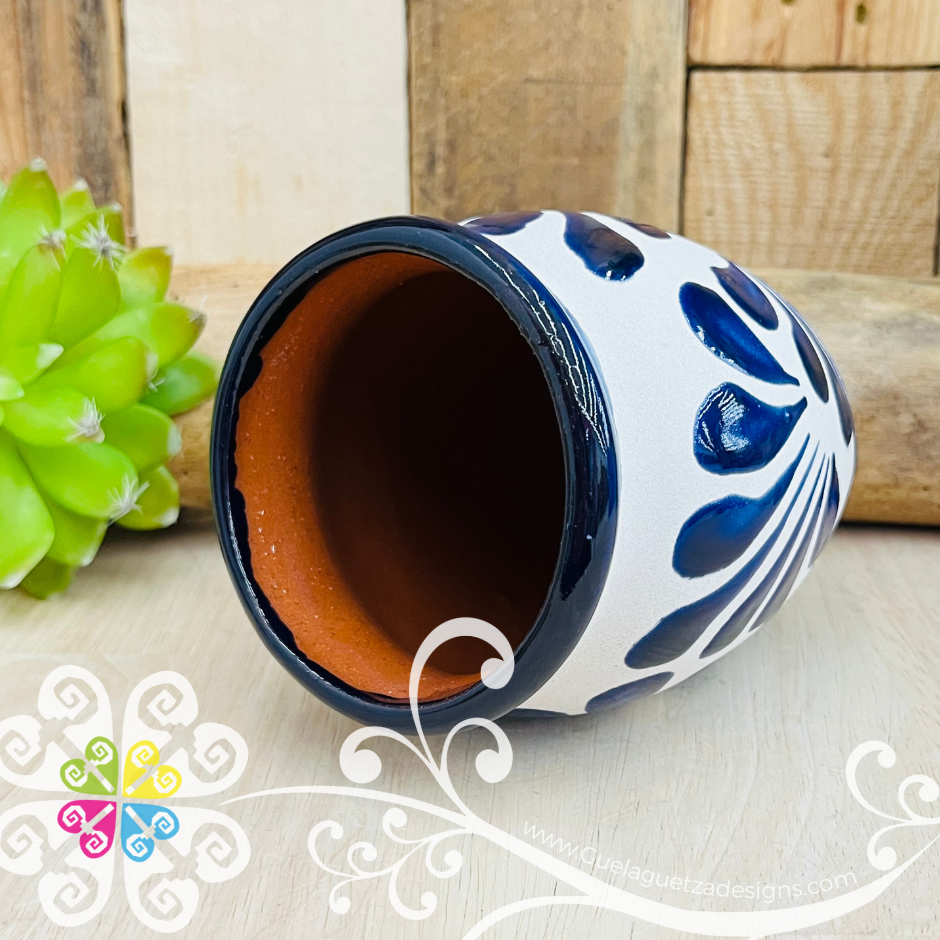 Cobalt Blue Espiga Pato Pitcher Set - 4 Cantaritos