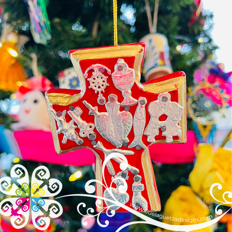 Mini Cruz De Milagros - Christmas Ornament