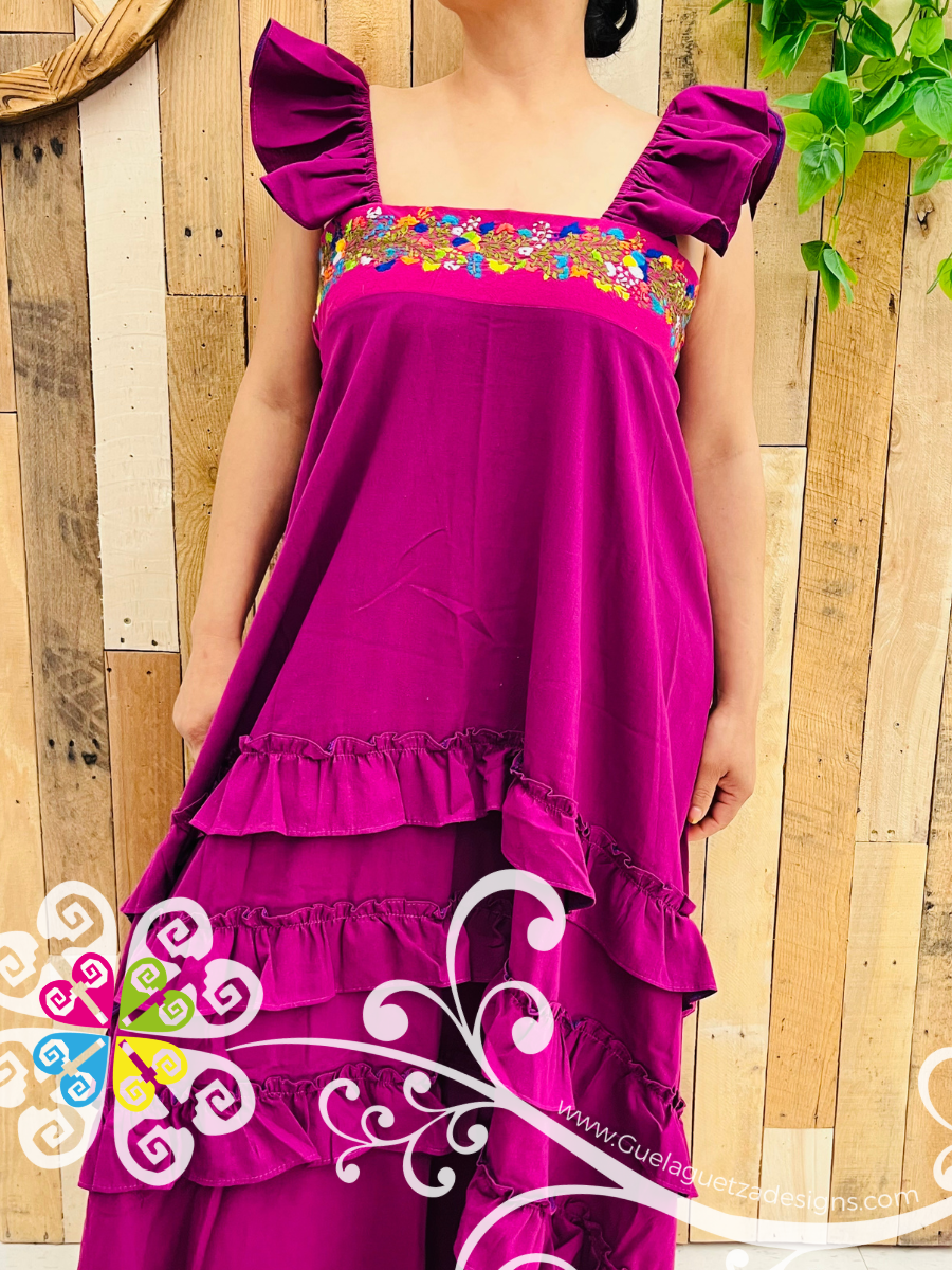 Mariola Maxi Dress - Embroider Women Dress