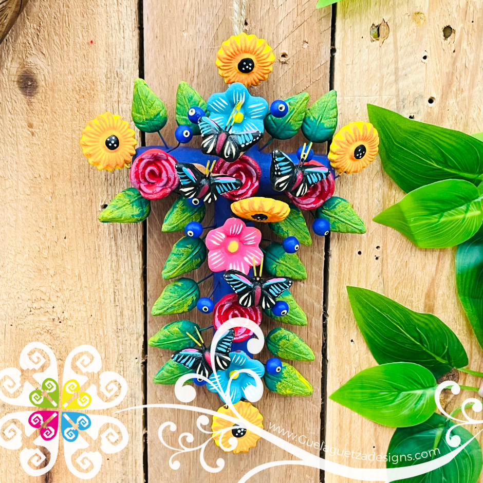 Cruz Pintado Home Decor - Barro Metepec