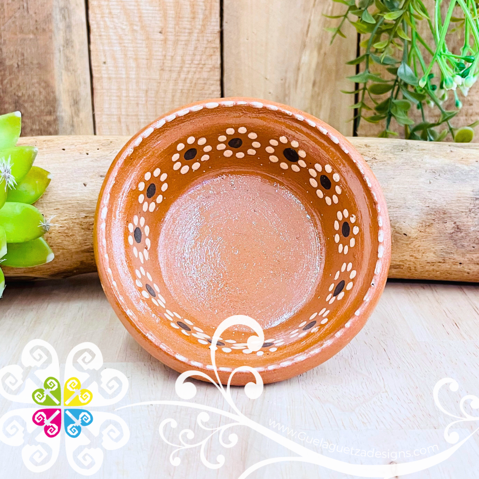 Set of 4 Small Capula Sencillo Salcero - Set Capula Sencillo Clay Bowl