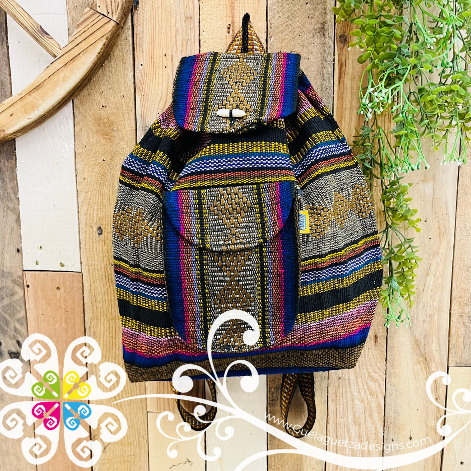 Large Boho Backpack  - Mochila Escolar