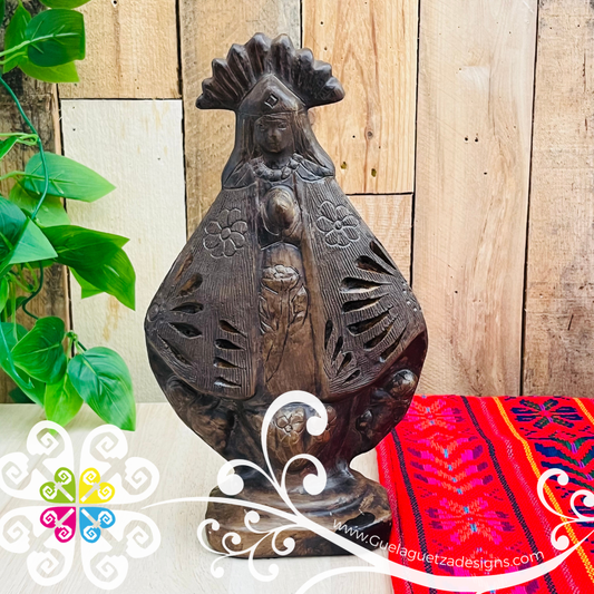 Virgen de Juquila Statue - Barro Cafe Oaxaca
