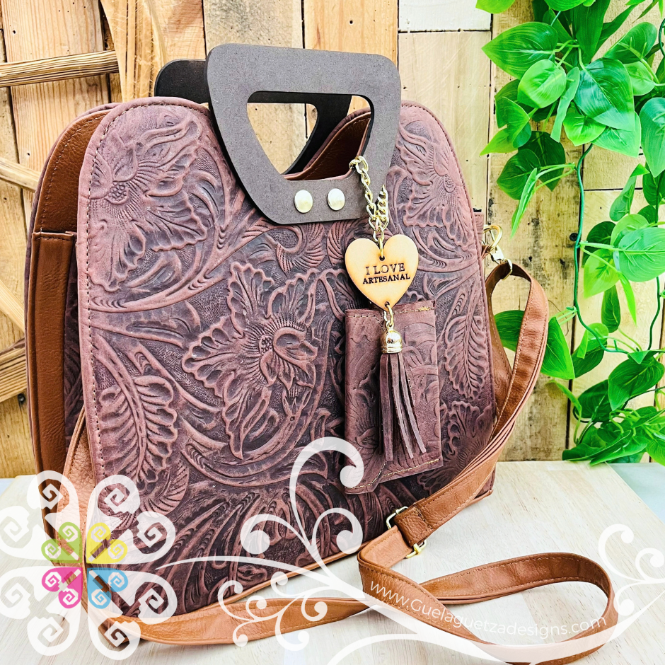 Erika Leather Purse - Bolsa de piel