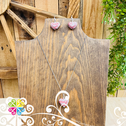 Corazones Talavera Necklace Set - Talavera Accessories