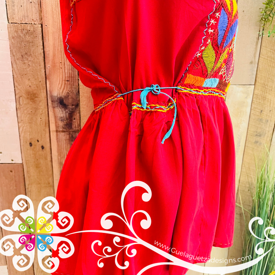 Blusa Chiapas Flores - 3/4 Sleeve Top