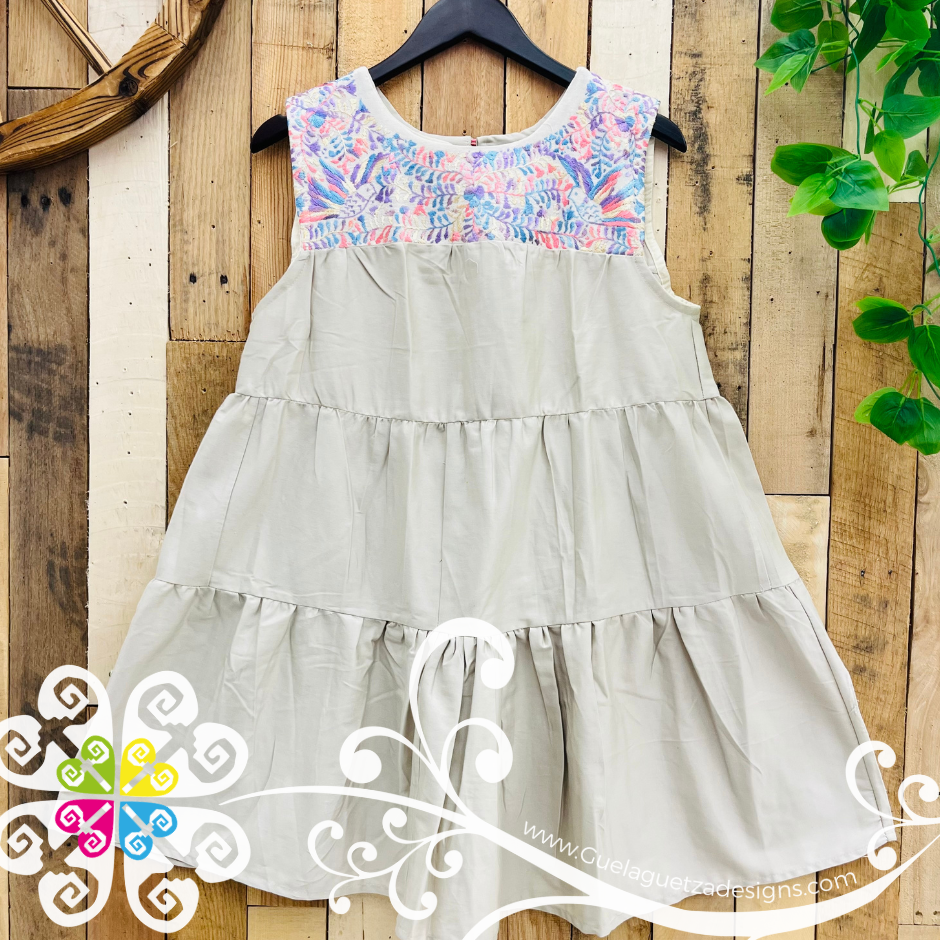 Small/Medium Bata Lupita - Embroider Women Dress