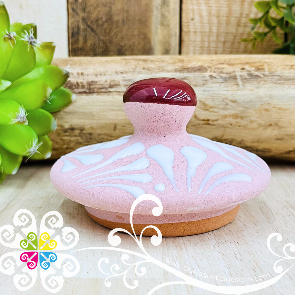 Pink Espiga Sugar Bowl