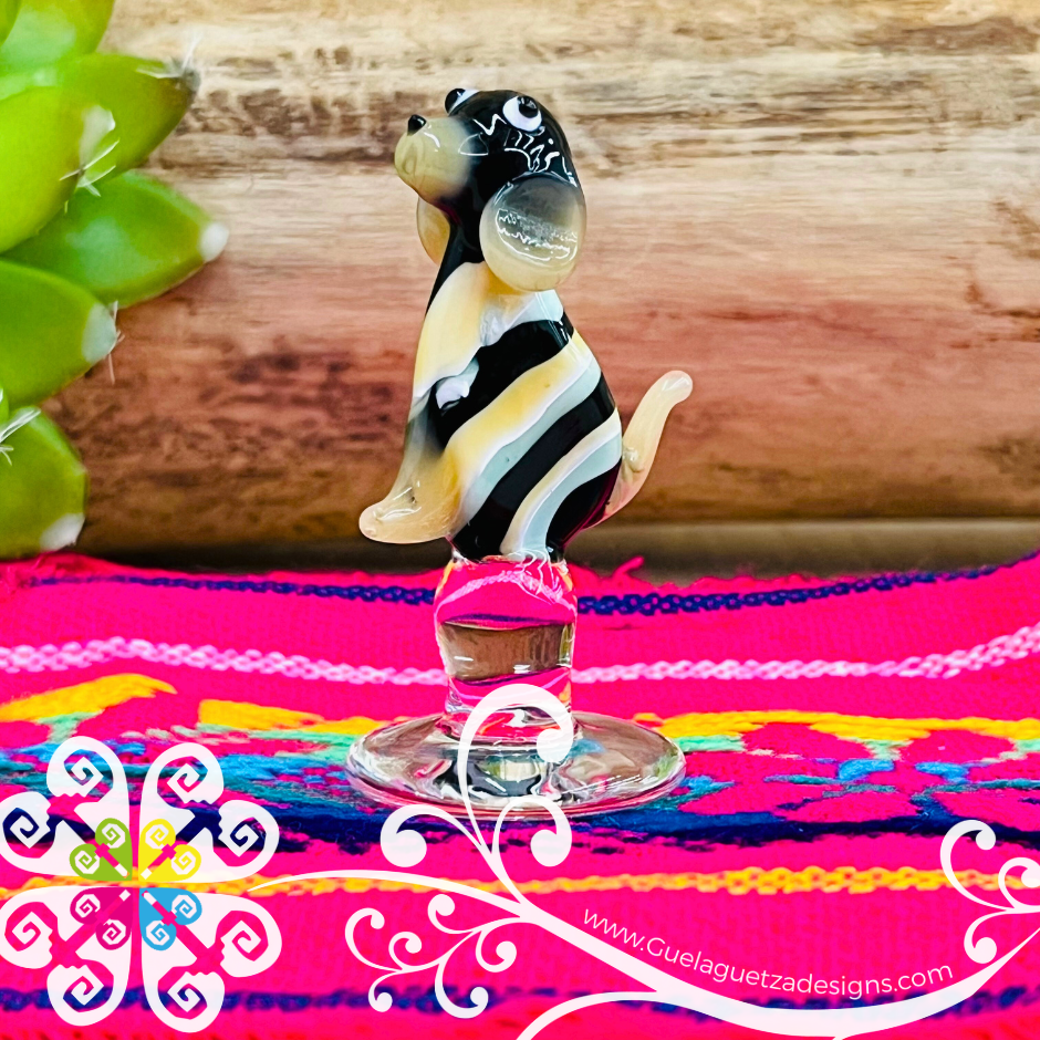 Mini Glass Dog - Vidrio Soplado Trinkets