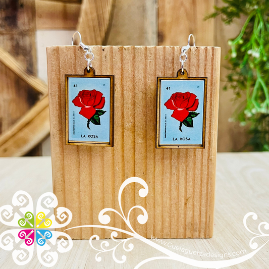 LoteriaMX Wood Earrings - Wood Earrings