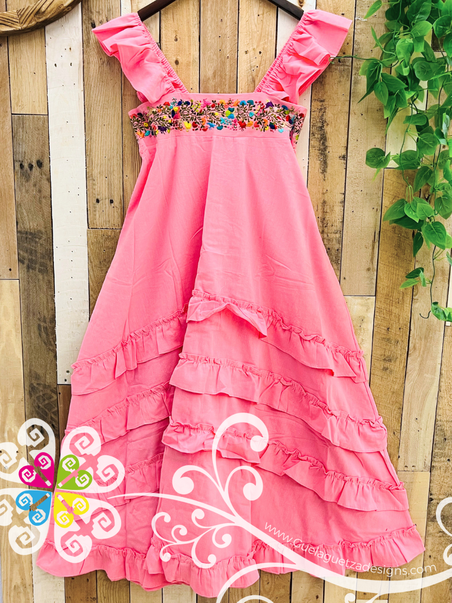Mariola Maxi Dress - Embroider Women Dress