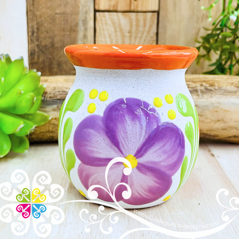 Orange Clay Pato Pitcher Set - 4 Mugs