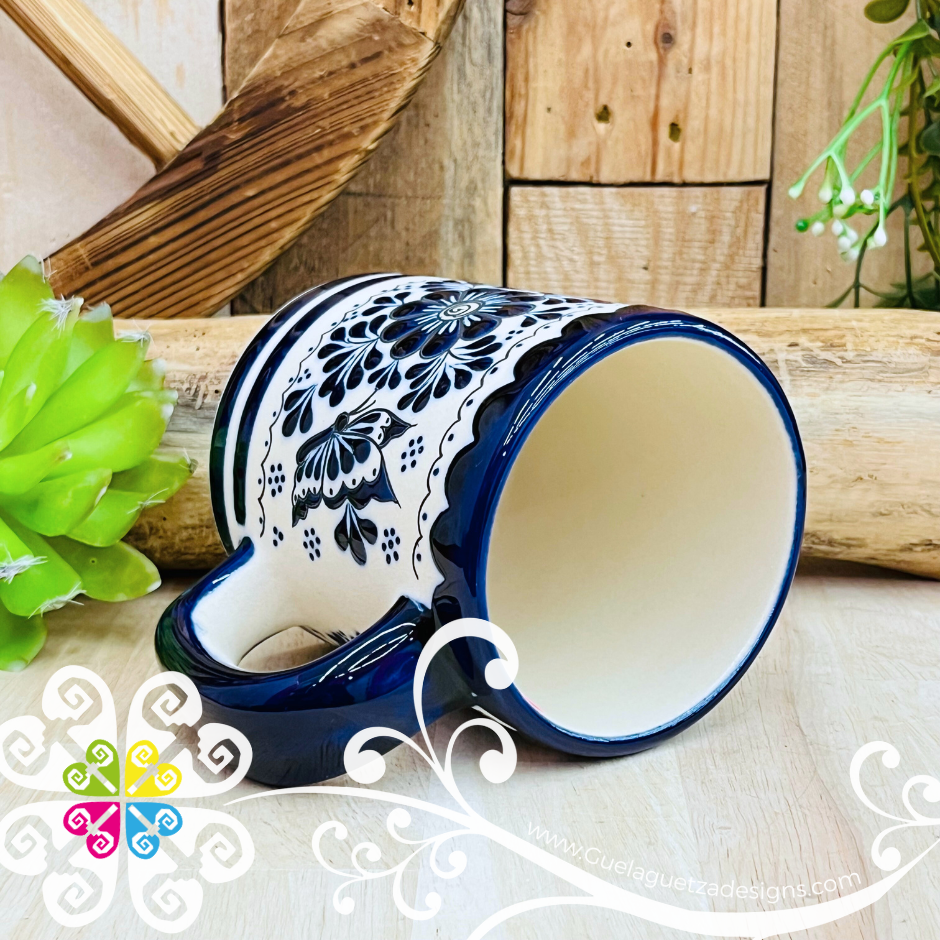 Taza Recta Mariposa - Barro Alta Temperatura - Single Clay Mug