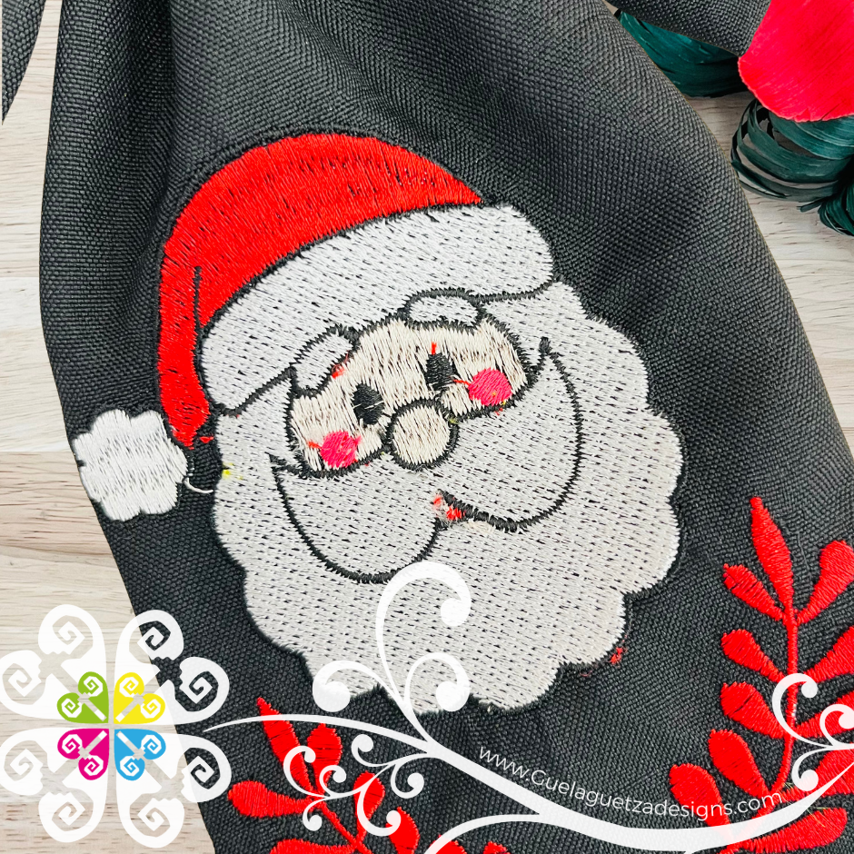 Santa Hair Bow - Hair Accessories