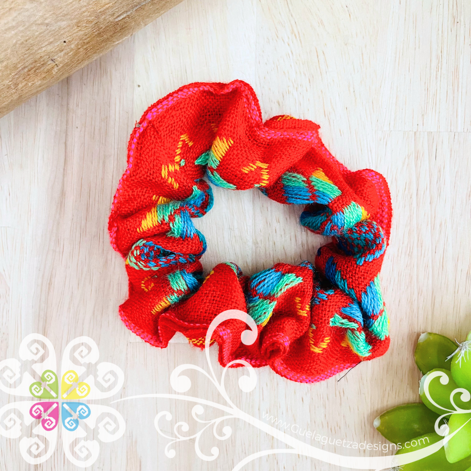 Cambray Scrunchies - Mexican Hair Accessories