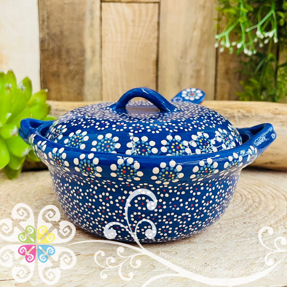 Capula Clay Fino Salcera con Tapa y Cuchara - Capula Fino Clay Cazuela