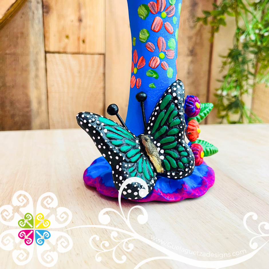 Medium Catrina Elegante Clay Catrina - Michoacan Clay Home