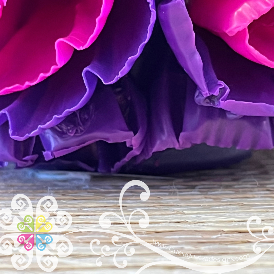 Purple Cirio Escamado Elegancia Artesanal- Artisan Candles Vedesa