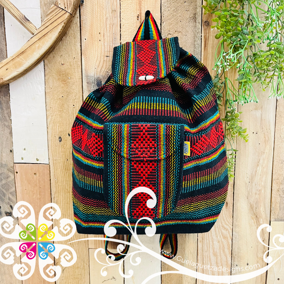 Large Boho Backpack  - Mochila Escolar