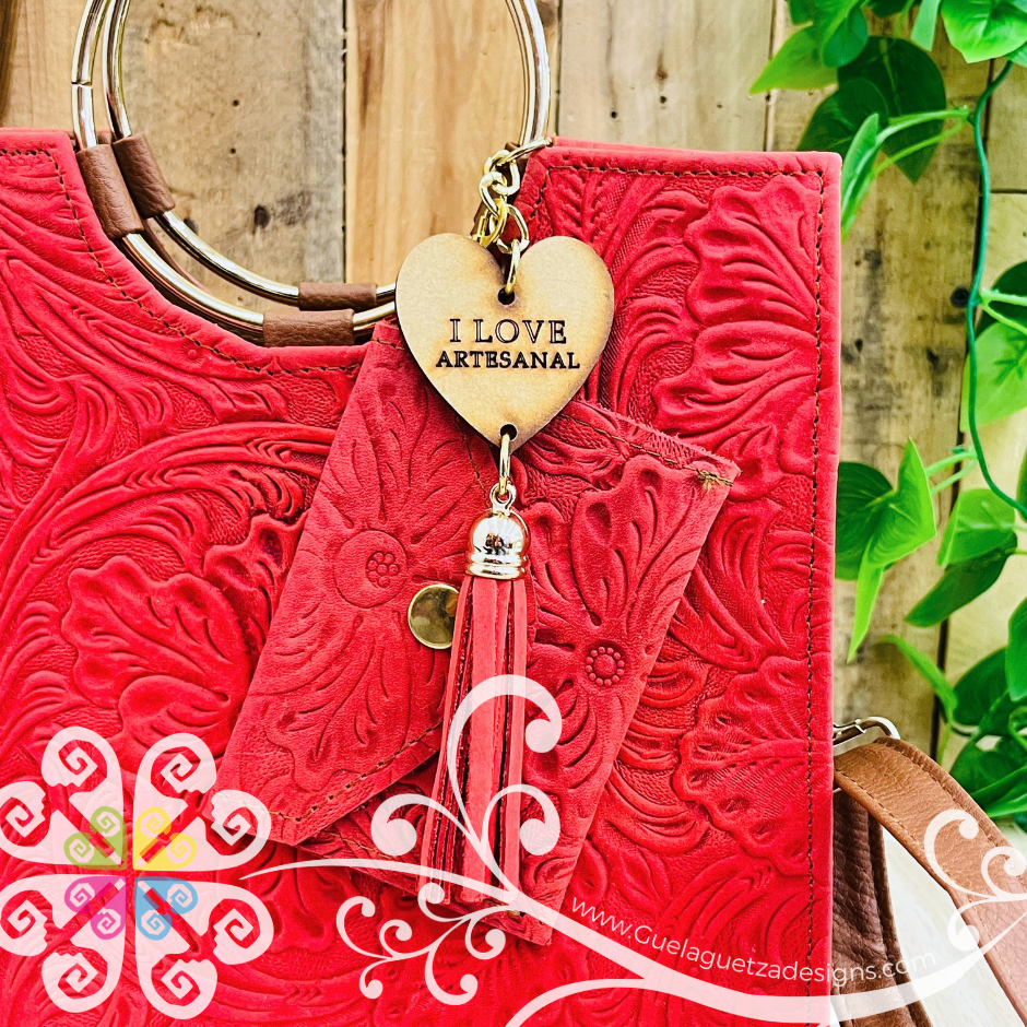 Melissa Leather Purse - Bolsa de piel