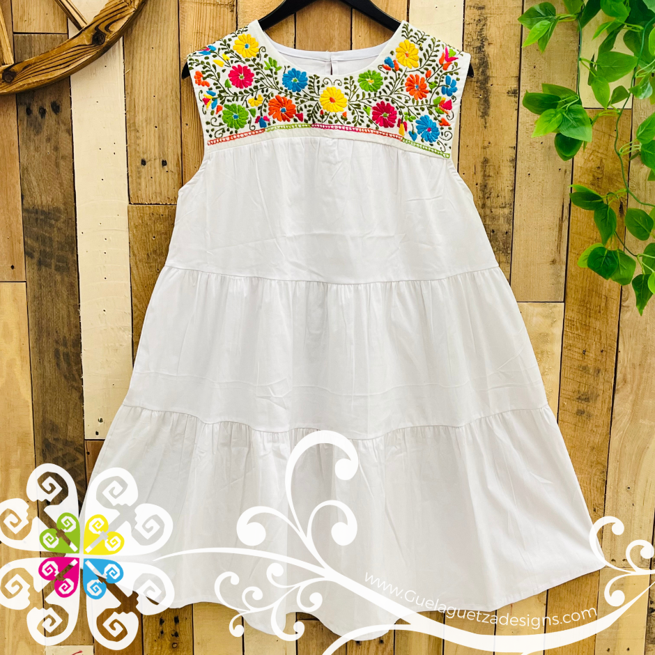 Large Bata Lupita - Embroider Women Dress