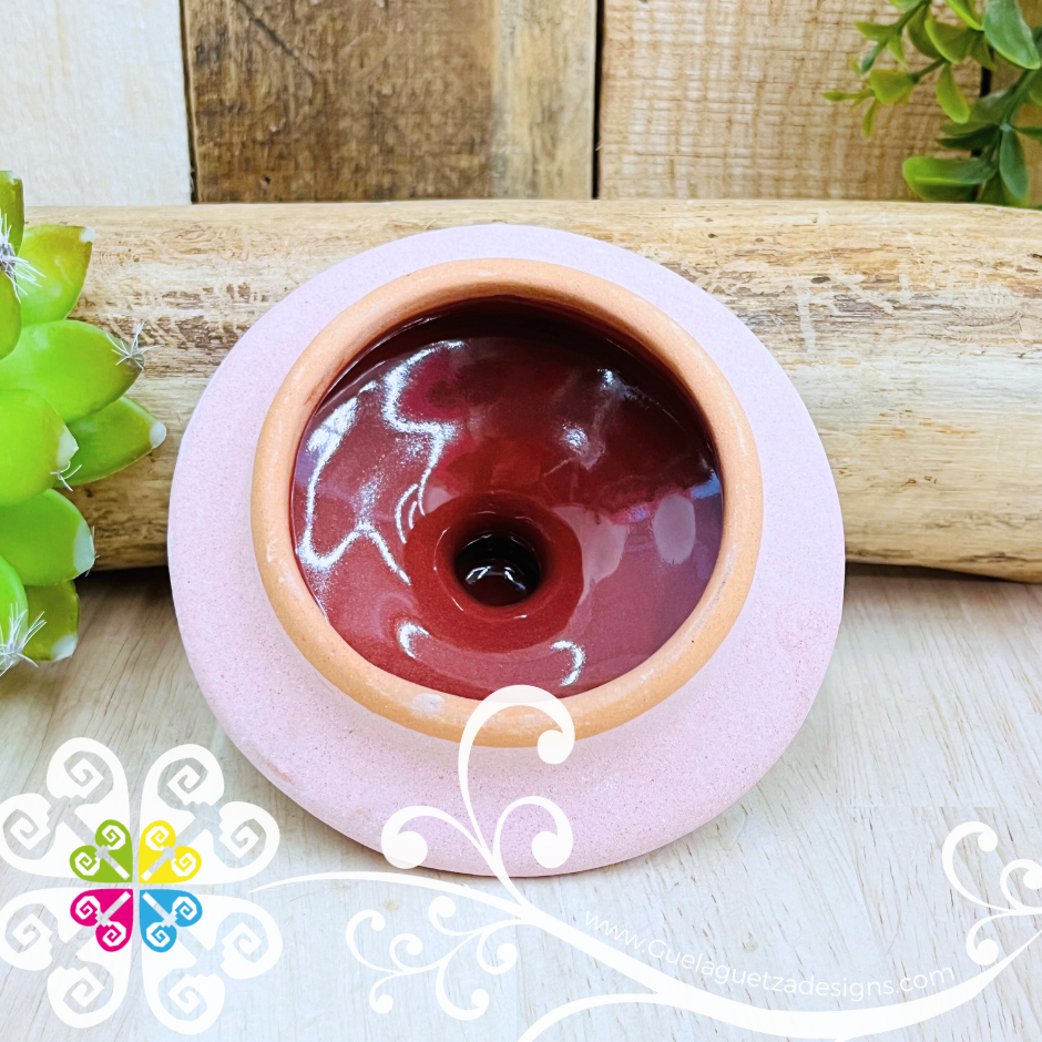 Pink Espiga Sugar Bowl