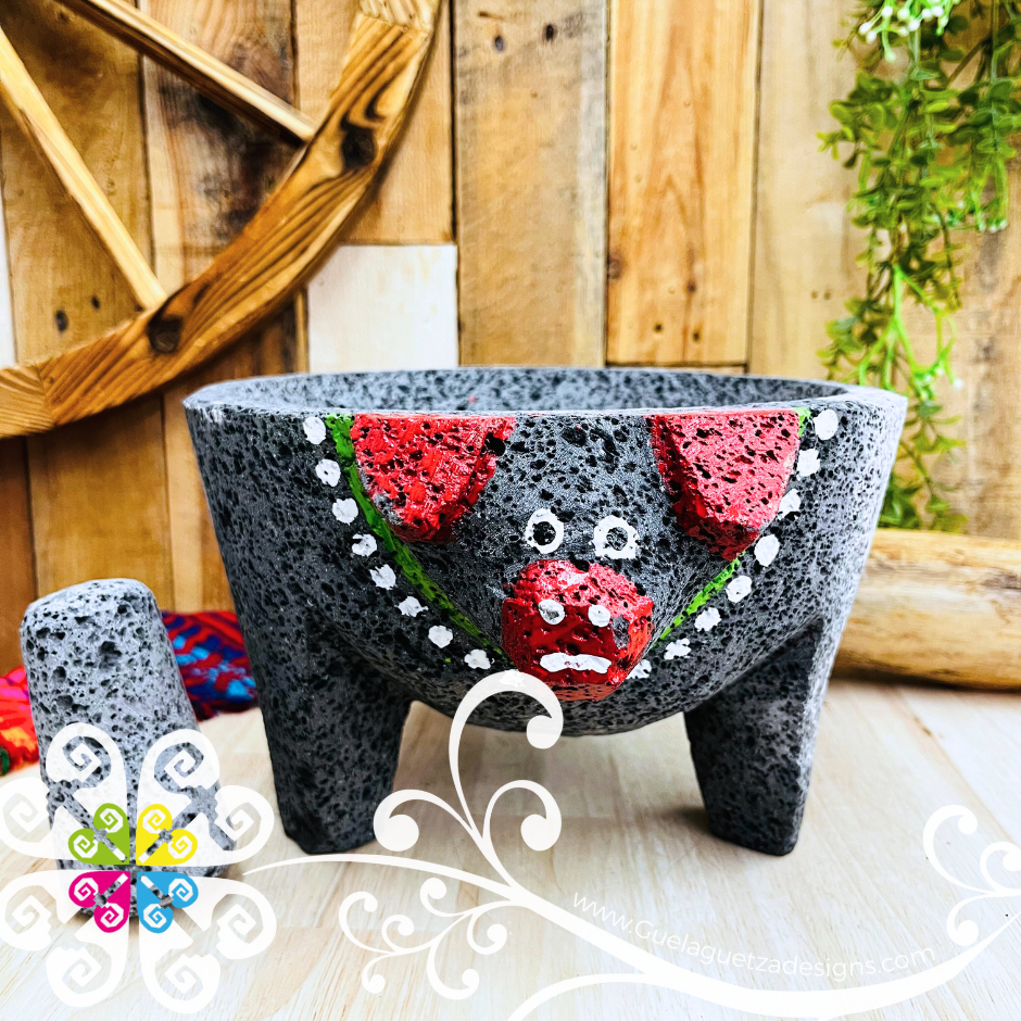 Large Porki Molcajete - Molcajete Piedra
