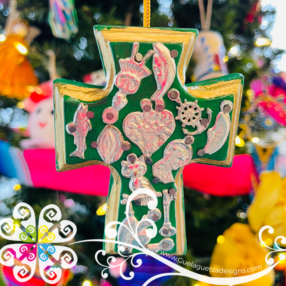 Mini Cruz De Milagros - Christmas Ornament