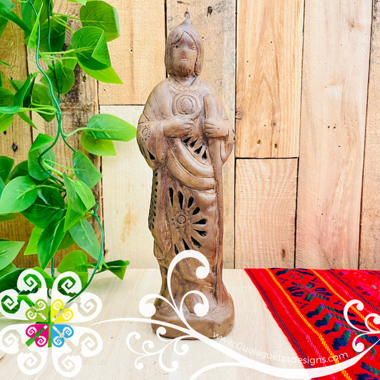 San Judas Tadeo Statue - Barro Cafe Oaxaca