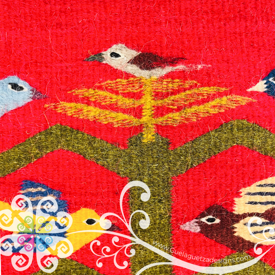 Arbol de la Vida Small Rug - 40 x 50 cm Teotitlan Collection
