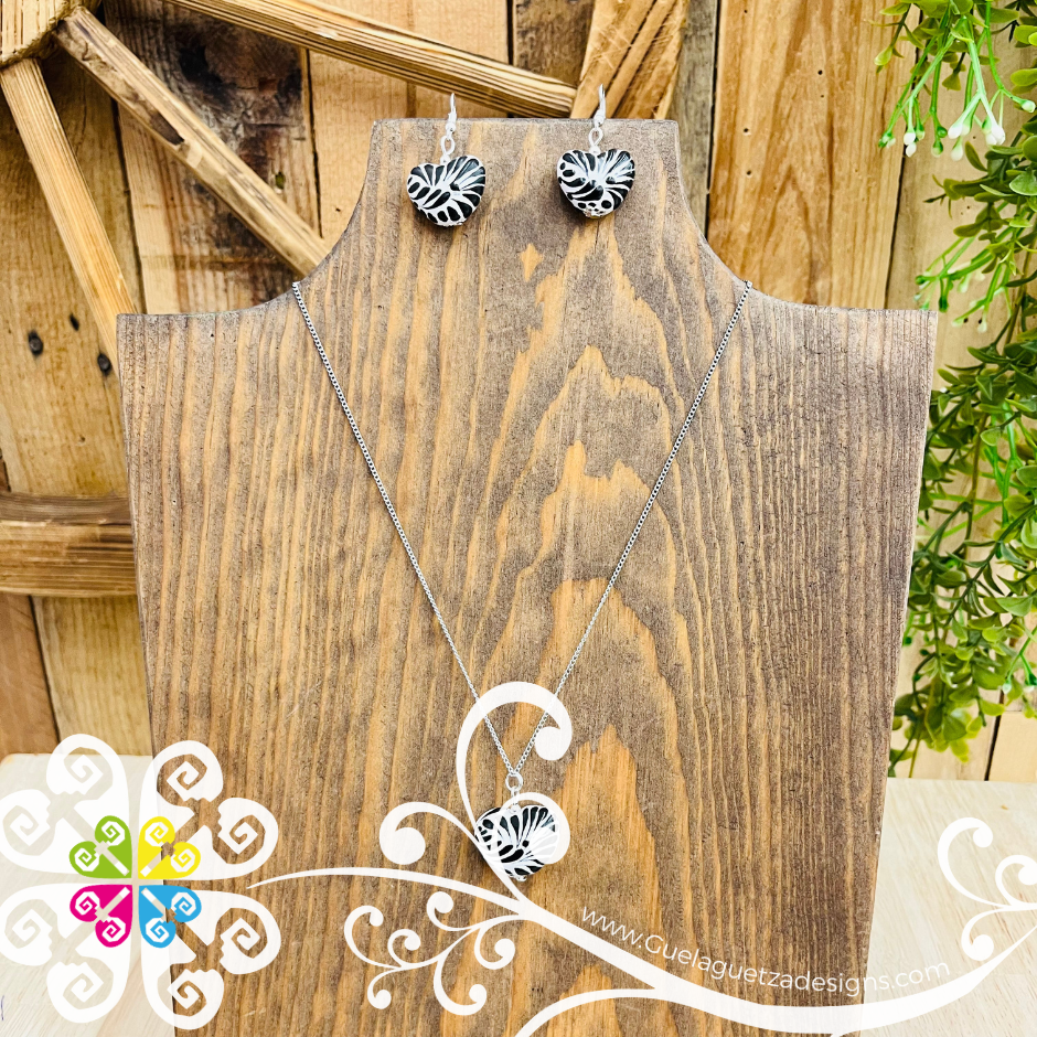 Corazones Talavera Necklace Set - Talavera Accessories